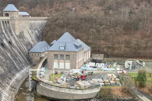 Instandsetzung des luftseitigen Mauerwerks der Edertalsperre